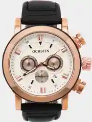 Черный мужские наручные часы Ochstin 6064A с хронографом в подарочной упаковке