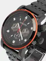 Оранжевый мужские наручные часы Ochstin 6064B с хронографом в подарочной упаковке