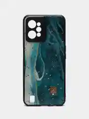 Зеленый чехол для Realme C31 "DF"