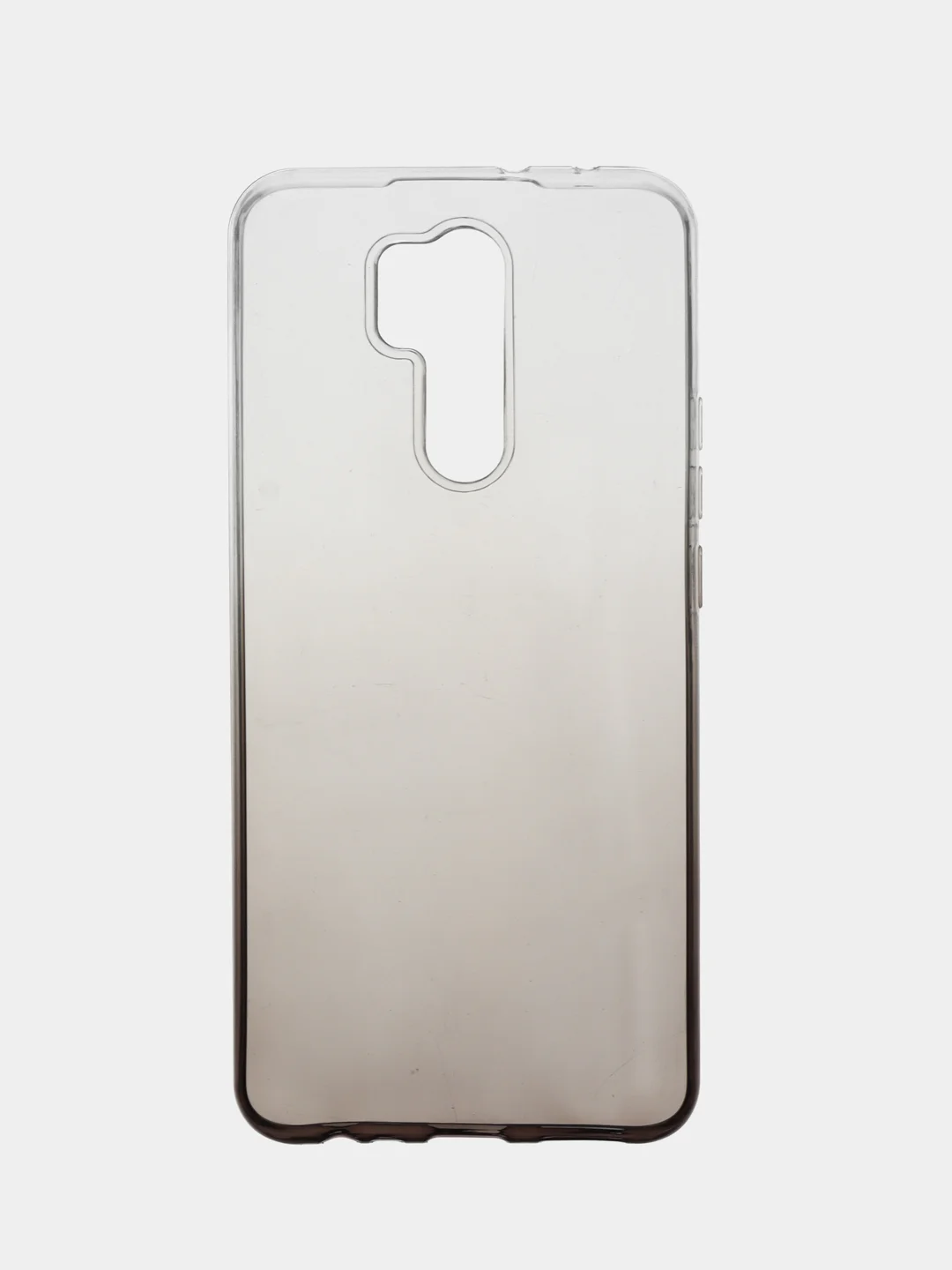 Черный чехол силиконовый для Xiaomi Redmi 9, накладка, бампер, черный градиент, RedLine iBox