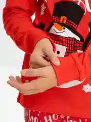 Зеленый пижама для девочки и мальчика/новогодняя пижама/пижама детская