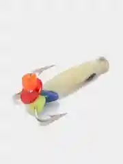 Алый мормышка вольфрам для рыбалки, крючки Mustad "Чертик", до 1,5г, зимняя, вольфрамовый черт