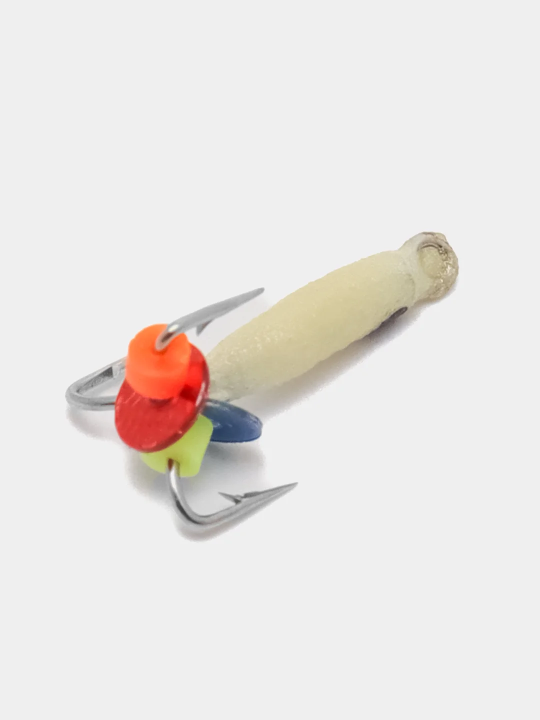 Алый мормышка вольфрам для рыбалки, крючки Mustad "Чертик", до 1,5г, зимняя, вольфрамовый черт