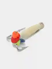 Алый мормышка вольфрам для рыбалки, крючки Mustad "Чертик", до 1,5г, зимняя, вольфрамовый черт