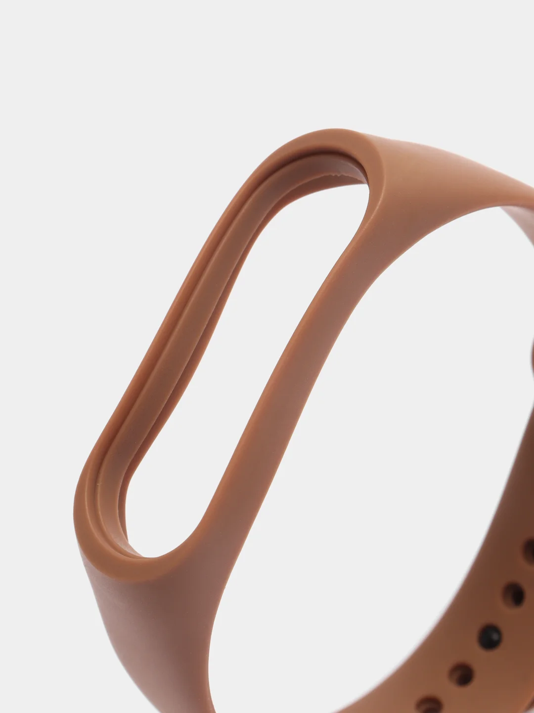 Бежевый ремешок силиконовый для Xiaomi Mi Band 3, Mi Band 4