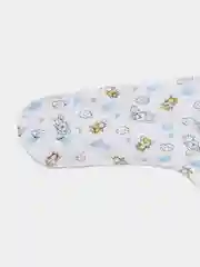 Голубой комплект  для новорожденного, распашонка, ползунки и чепчик, хлопок 100%. 4 цвета