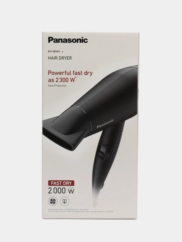 Фен для волос PANASONIC EH-ND65-K615, черный