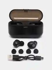 Беспроводные наушники F9 с Power bank