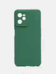 Прозрачный чехол силиконовый Realme C35 (Реалми С35) с защитой камеры, матовый