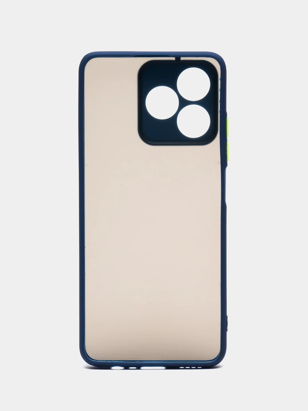 Синий чехол для Realme С51, C53/ Реалми С51, С53 / Realme Note 50, пластиковый, матовый