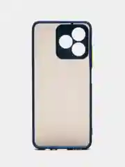 Синий чехол для Realme С51, C53/ Реалми С51, С53 / Realme Note 50, пластиковый, матовый