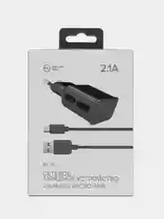 Зарядное устройство, сетевое, 220В, Red Line Nt-2a кабель microUSB 1 м, 2 порта Usb 453428