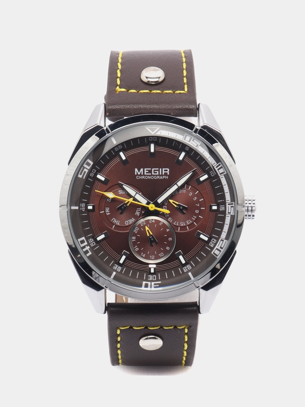 Мужские наручные часы Megir ML2072G, с хронографом, в подарочной упаковке