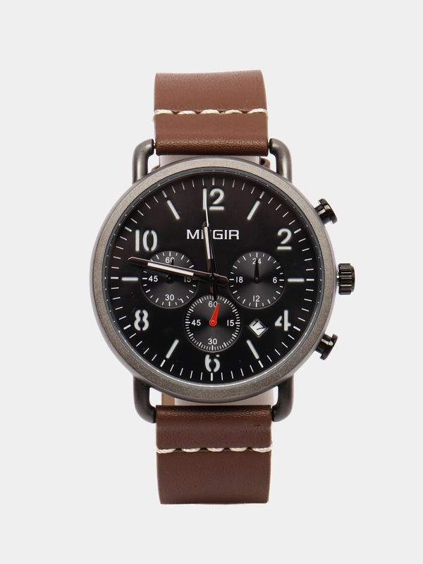 Мужские наручные часы Megir ML2158G, с хронографом, в подарочной упаковке