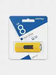 Флешка SmartBuy Stream USB 2.0, 8-64 Gb, ВЫДВИЖНАЯ