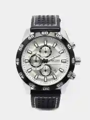 Серебряный мужские наручные часы Megir ML2096G, с хронографом, в подарочной упаковке