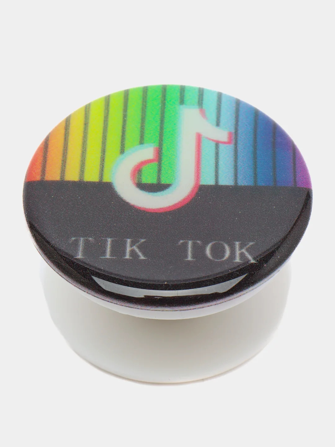 Черный держатель-подставка для телефона Попсокет Likee/ Tik Tok