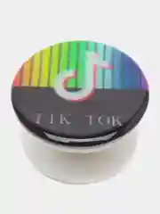 Черный держатель-подставка для телефона Попсокет Likee/ Tik Tok