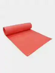 Красный спортивный коврик для фитнеса и йоги Isolon Yoga Lotos 180х60см 5 мм