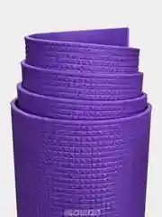 Фиолетовый спортивный коврик для фитнеса и йоги Isolon Yoga Lotos 180х60см 5 мм