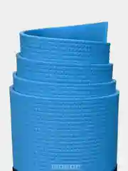 Красный спортивный коврик для фитнеса и йоги Isolon Yoga Lotos 180х60см 5 мм