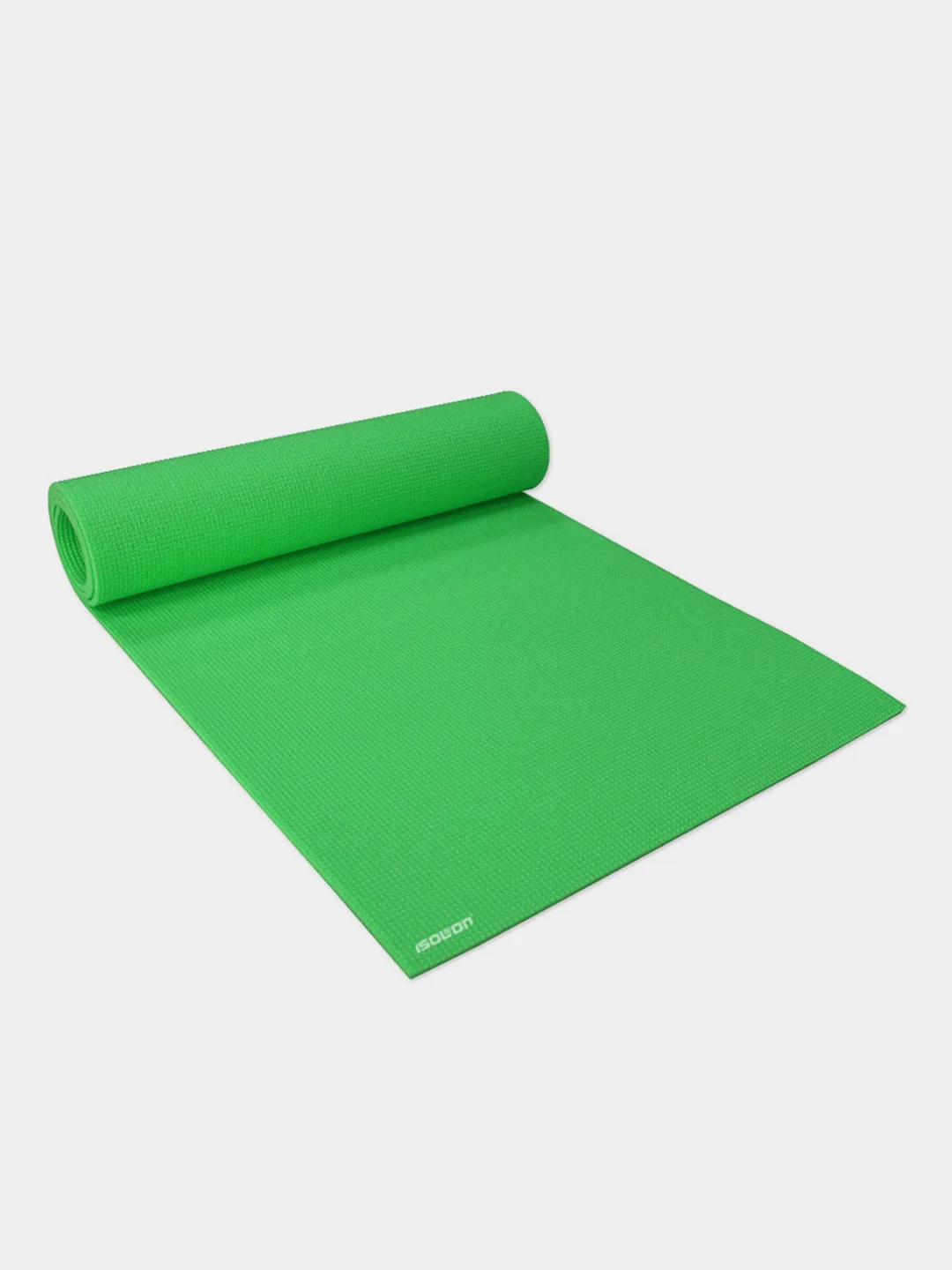 Бирюзовый коврик для фитнеса, отдыха, путешествий ISOLON Optima Light 8, 180х60 см, 8 мм