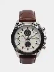 Коричневый мужские наручные часы Megir ML2015GB, с хронографом, в подарочной упаковке