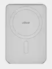 Серебряный внешний аккумулятор uBear Backup Magnetic Power bank 5000mAh, PD20W