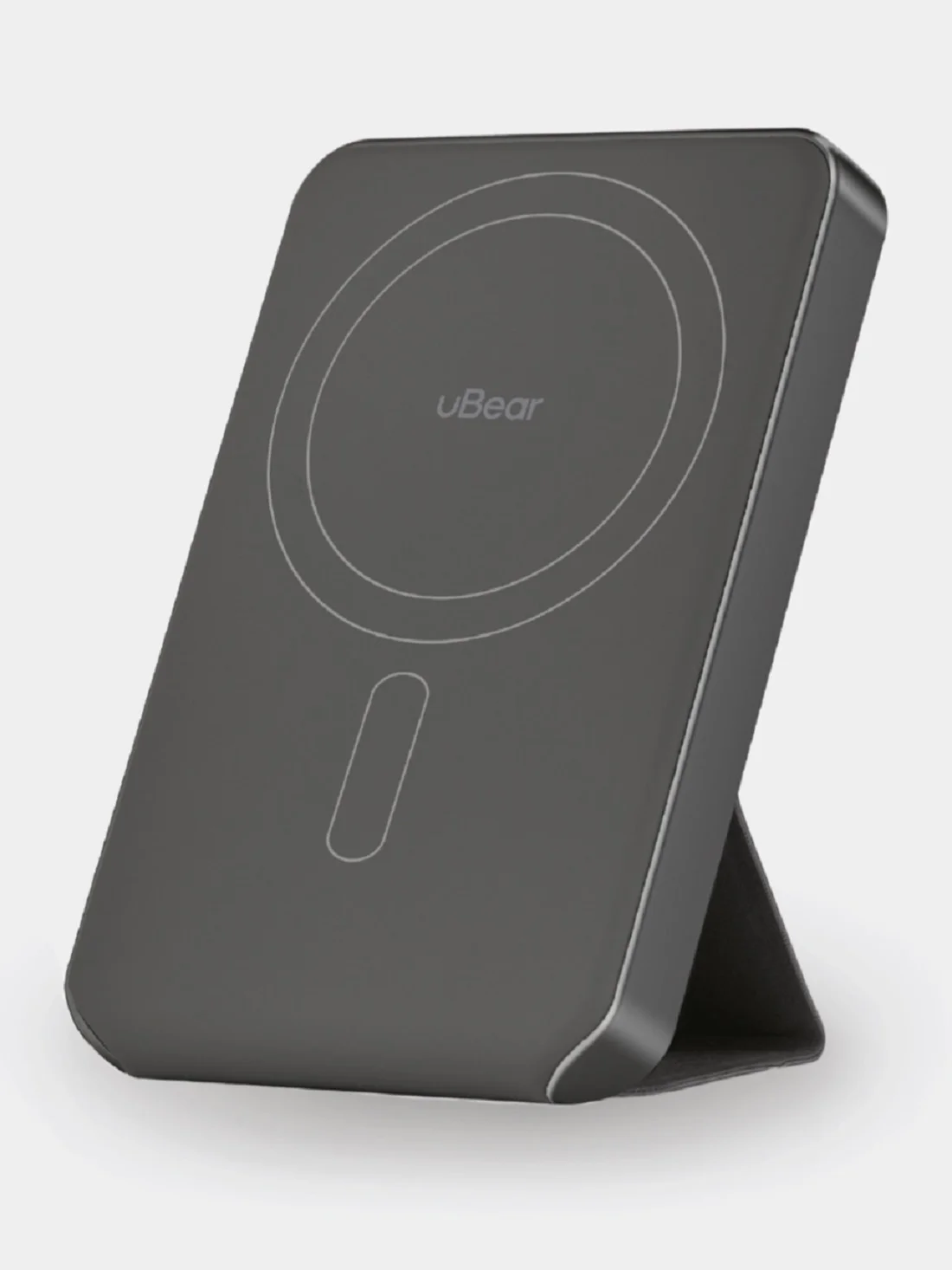 Черный внешний аккумулятор uBear Backup Magnetic Power bank 5000mAh, PD20W