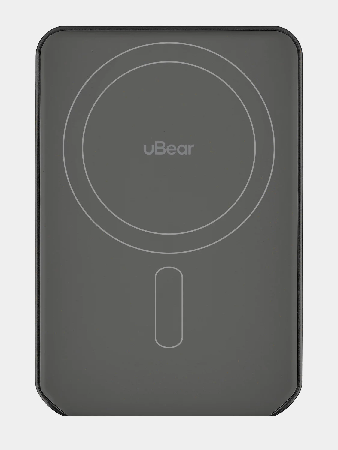 Черный внешний аккумулятор uBear Backup Magnetic Power bank 5000mAh, PD20W
