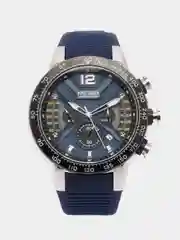 Синий мужские наручные часы Megir MN2106G, с хронографом, в подарочной упаковке
