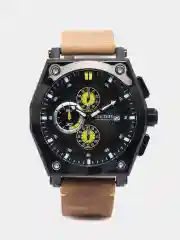 Желтый мужские наручные часы Megir ML2098G, с хронографом, в подарочной упаковке