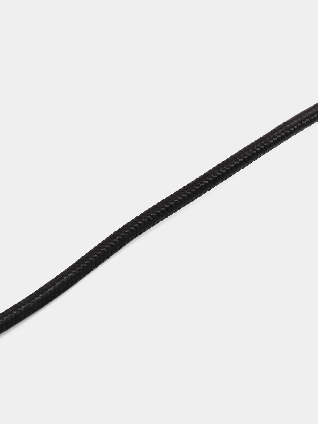 Черный нейлоновый кабель для зарядки Type-C / microUSB с подсветкой коннектора
