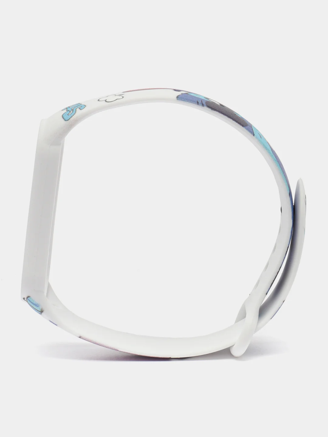 Синий меланж ремешки с рисунком для Xiaomi Mi Band