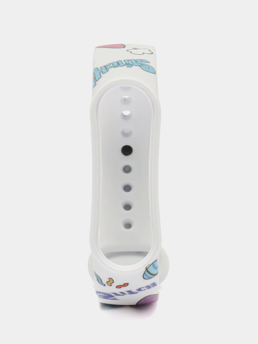 Синий меланж ремешки с рисунком для Xiaomi Mi Band