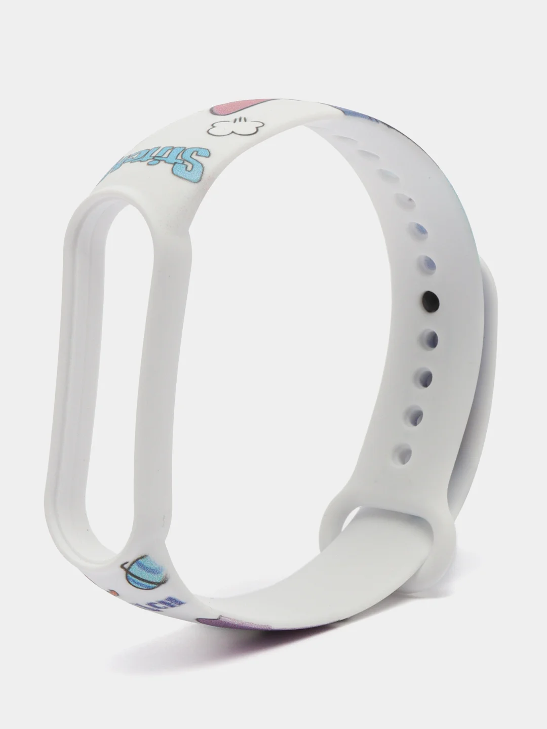 Синий меланж ремешки с рисунком для Xiaomi Mi Band