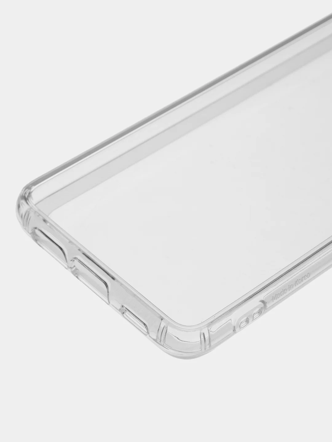 Прозрачный чехол силиконовый для Samsung Galaxy A01 Core, накладка-бампер, прозрачный