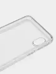 Прозрачный чехол силиконовый для Samsung Galaxy A01 Core, накладка-бампер, прозрачный