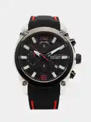 Серебряный мужские наручные часы Megir MN2063G с хронографом, в подарочной упаковке