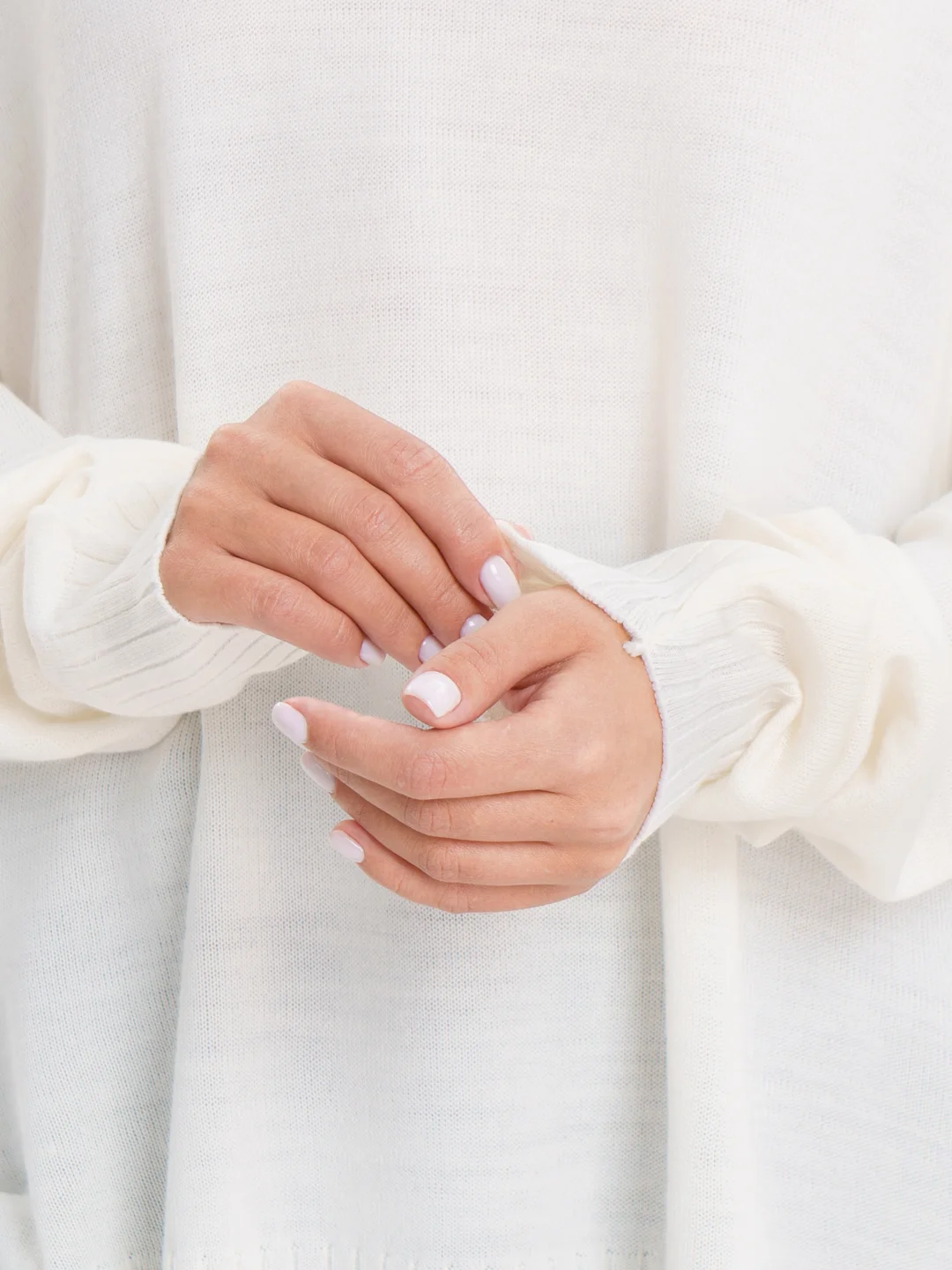Белый свитер женский oversize, оверсайз, Sharmin