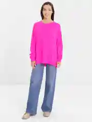 Светло-коричневый свитер женский oversize, оверсайз, Sharmin
