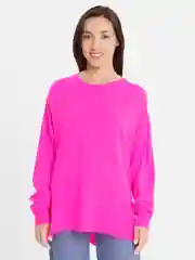 Фуксия свитер женский oversize, оверсайз, Sharmin