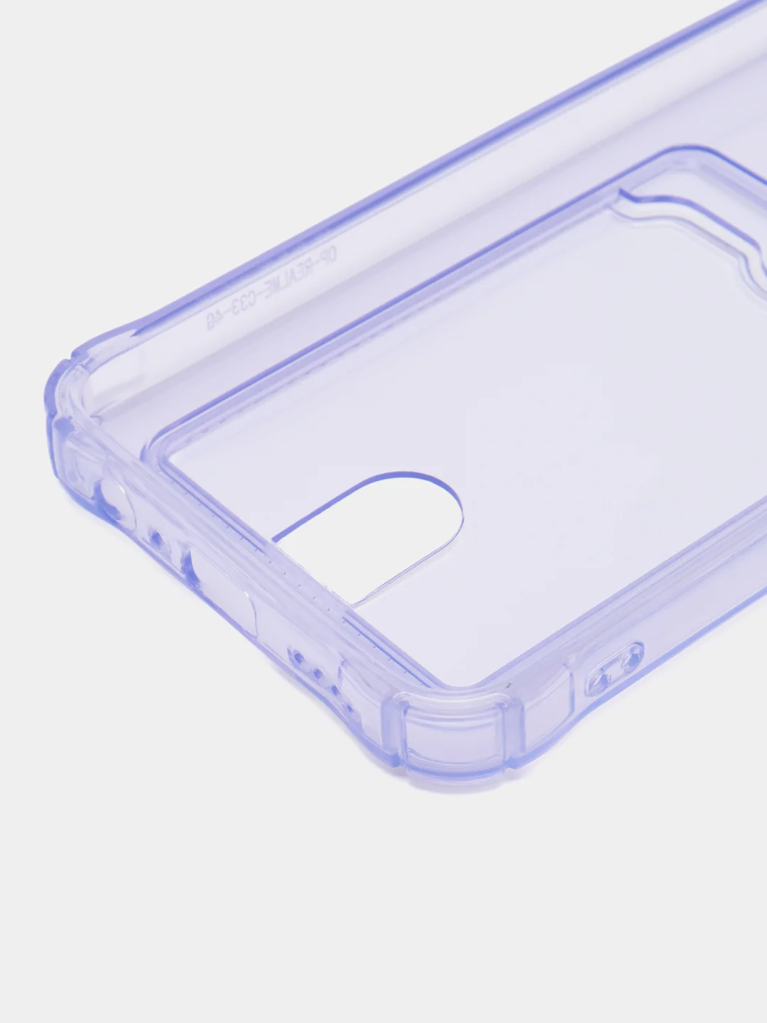 Лавандовый чехол Realme / Реалми C30, C31, C33, C35, C21Y, C20, C11, С21 , C25Y с карманом для карт