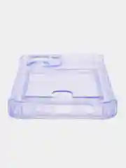 Лавандовый чехол Realme / Реалми C30, C31, C33, C35, C21Y, C20, C11, С21 , C25Y с карманом для карт