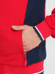 Красный спортивный мужской костюм Russia Sport Style