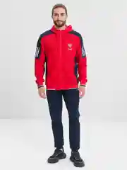 Красный спортивный мужской костюм Russia Sport Style