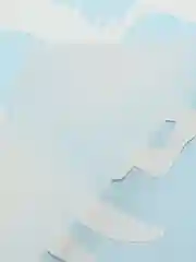 Белый наклейка на автомобиль "Герб"