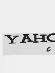 Черный наклейка на автомобиль "YAHOO ею с этих дорог"