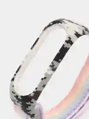 Лайм ремешок нейлоновый для Xiaomi mi band 3, 4, 5, 6 на липучке
