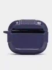 Серый силиконовый чехол для наушников Apple Airpods 3 эппл аирподс